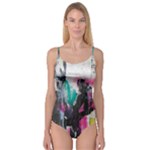 Graffiti Grunge Camisole Leotard 