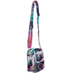 Graffiti Grunge Shoulder Strap Belt Bag