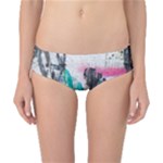 Graffiti Grunge Classic Bikini Bottoms