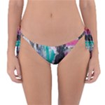 Graffiti Grunge Reversible Bikini Bottom