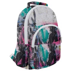 Rounded Multi Pocket Backpack 