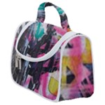 Graffiti Grunge Satchel Handbag