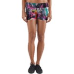 Graffiti Grunge Yoga Shorts