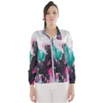 Graffiti Grunge Women s Windbreaker