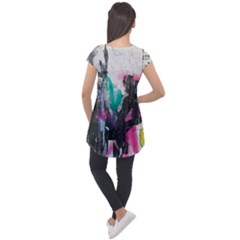 Cap Sleeve High Low Top 
