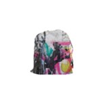 Graffiti Grunge Drawstring Pouch (XS)