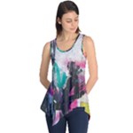 Graffiti Grunge Sleeveless Tunic