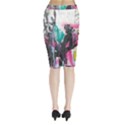 Midi Wrap Pencil Skirt 