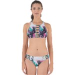 Graffiti Grunge Perfectly Cut Out Bikini Set