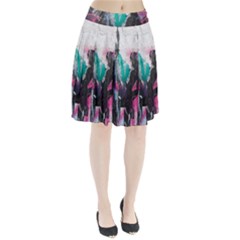 Graffiti Grunge Pleated Skirt from ArtsNow.com