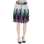 Graffiti Grunge Pleated Skirt