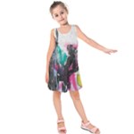 Graffiti Grunge Kids  Sleeveless Dress