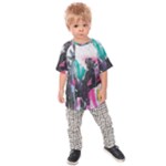 Graffiti Grunge Kids  Raglan Tee