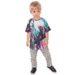 Graffiti Grunge Kids  Raglan Tee