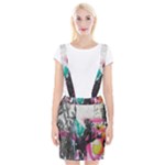 Graffiti Grunge Braces Suspender Skirt