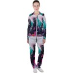 Graffiti Grunge Casual Jacket and Pants Set