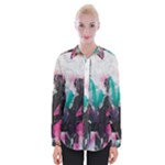 Graffiti Grunge Womens Long Sleeve Shirt