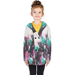 Kids  Double Breasted Button Coat 