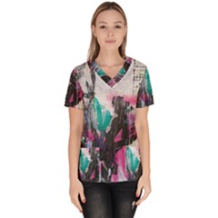 Women s V-Neck Scrub Top 