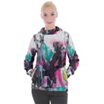 Graffiti Grunge Women s Hooded Pullover