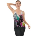 Graffiti Grunge Chiffon Cami