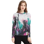 Graffiti Grunge Women s Long Sleeve Rash Guard