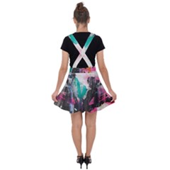 Velvet Suspender Skater Skirt 