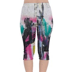 Velvet Capri Leggings  