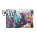 Graffiti Grunge Canvas Cosmetic Bag (Large)