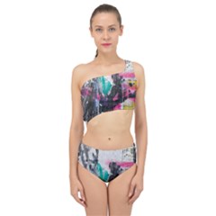 Spliced Up Two Piece Swimsuit 