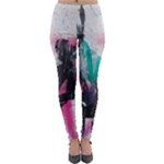 Graffiti Grunge Lightweight Velour Leggings