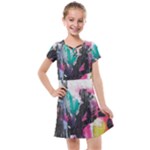 Graffiti Grunge Kids  Cross Web Dress