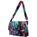 Graffiti Grunge Full Print Messenger Bag (S)