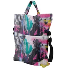 Fold Over Handle Tote Bag 