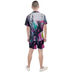 Men s Mesh T-Shirt and Shorts Set 