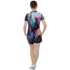 Women s Mesh T-Shirt and Shorts Set 