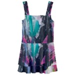 Graffiti Grunge Kids  Layered Skirt Swimsuit