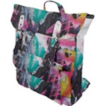 Graffiti Grunge Buckle Up Backpack