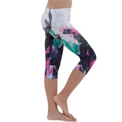 Kids  Lightweight Velour Capri Leggings  