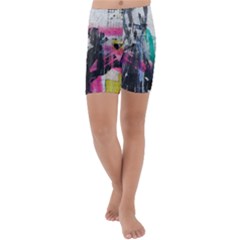 Kids  Lightweight Velour Capri Yoga Leggings 
