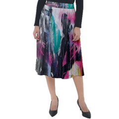 Classic Velour Midi Skirt  