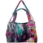 Graffiti Grunge Double Compartment Shoulder Bag