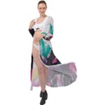 Graffiti Grunge Maxi Chiffon Beach Wrap