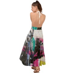 Backless Maxi Beach Dress 