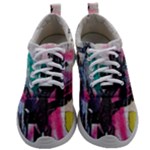 Graffiti Grunge Mens Athletic Shoes