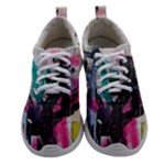 Graffiti Grunge Athletic Shoes