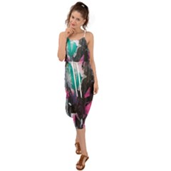 Waist Tie Cover Up Chiffon Dress 