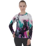 Graffiti Grunge Women s Long Sleeve Raglan Tee