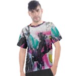 Graffiti Grunge Men s Sport Top