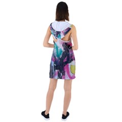 Racer Back Hoodie Dress 